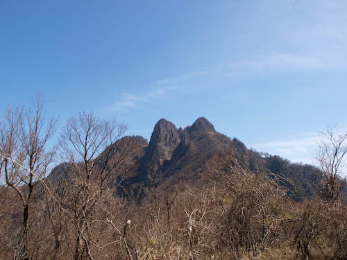 傾山 from センゲン尾根